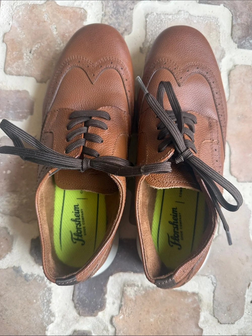 Boy’s Brown Casual Wingtip Lace-Up Shoes